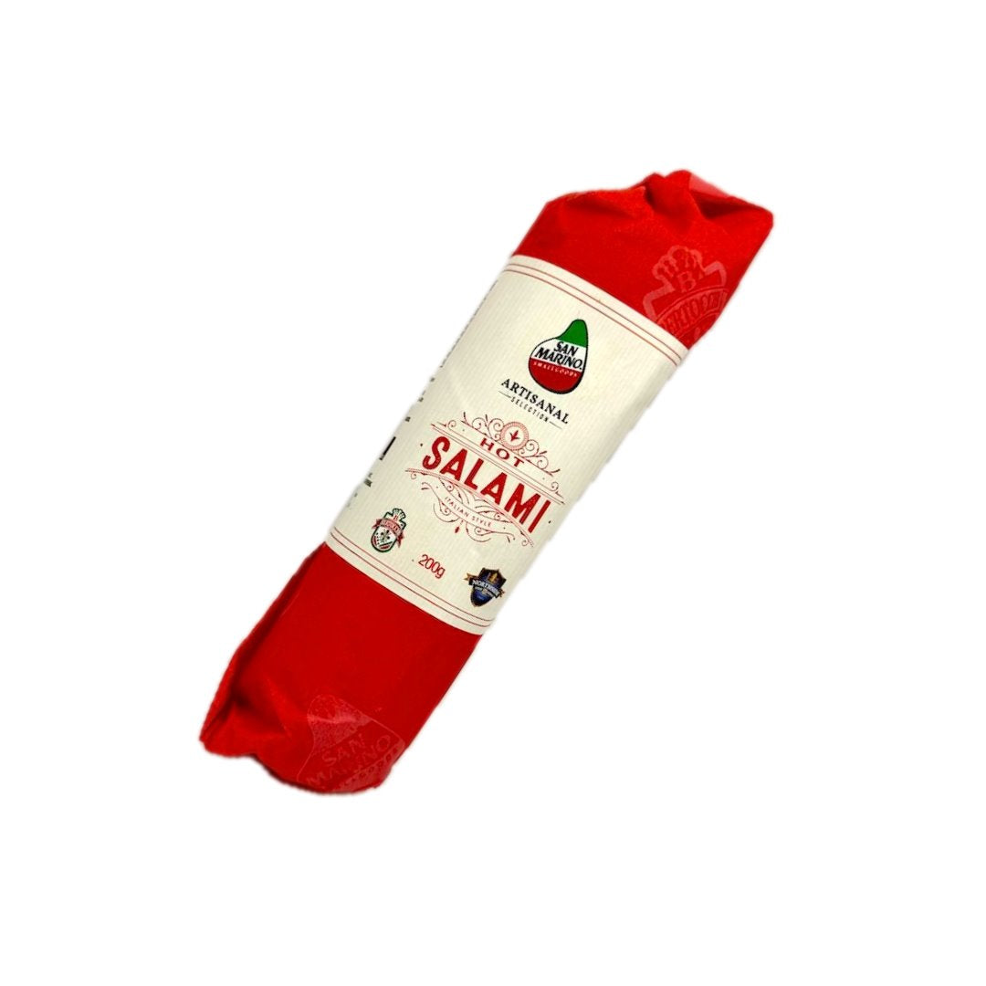 San Marino Hot Salami Whole 200g