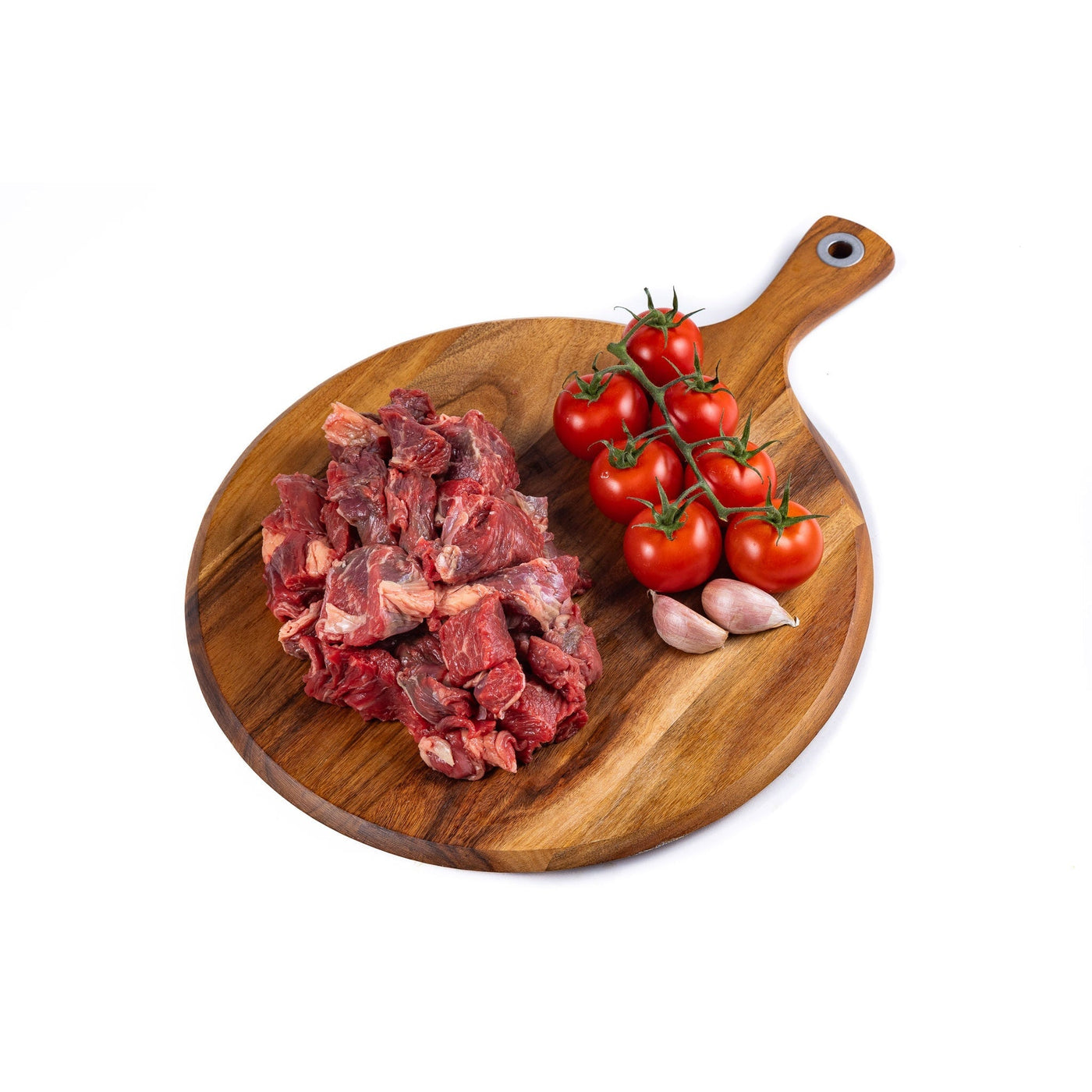 Diced Casserole Beef 1kg (500g Portions)