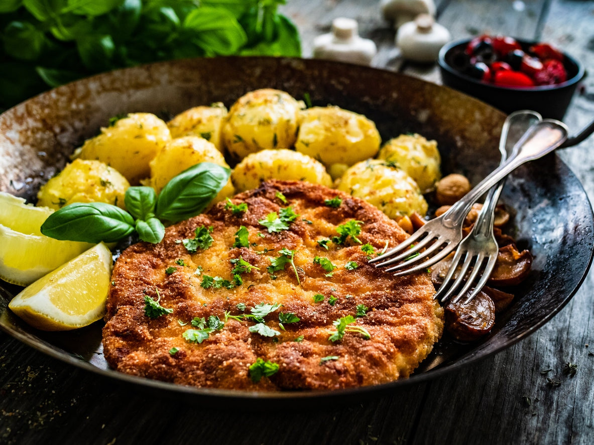 Pork Crumbed Schnitzel | $14.99kg (Min 1kg Portions)