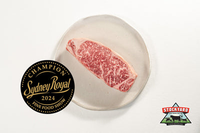 Stockyard Kiwami Wagyu Beef MB9+ Porterhouse | $186.99kg