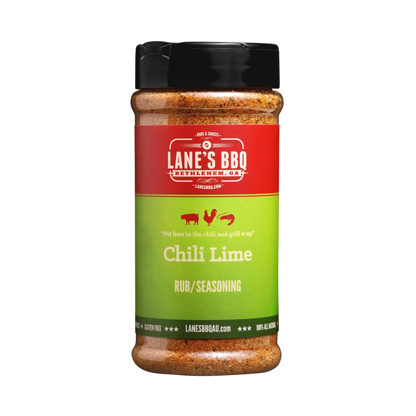 Lane's BBQ Chili Lime Rub 351g