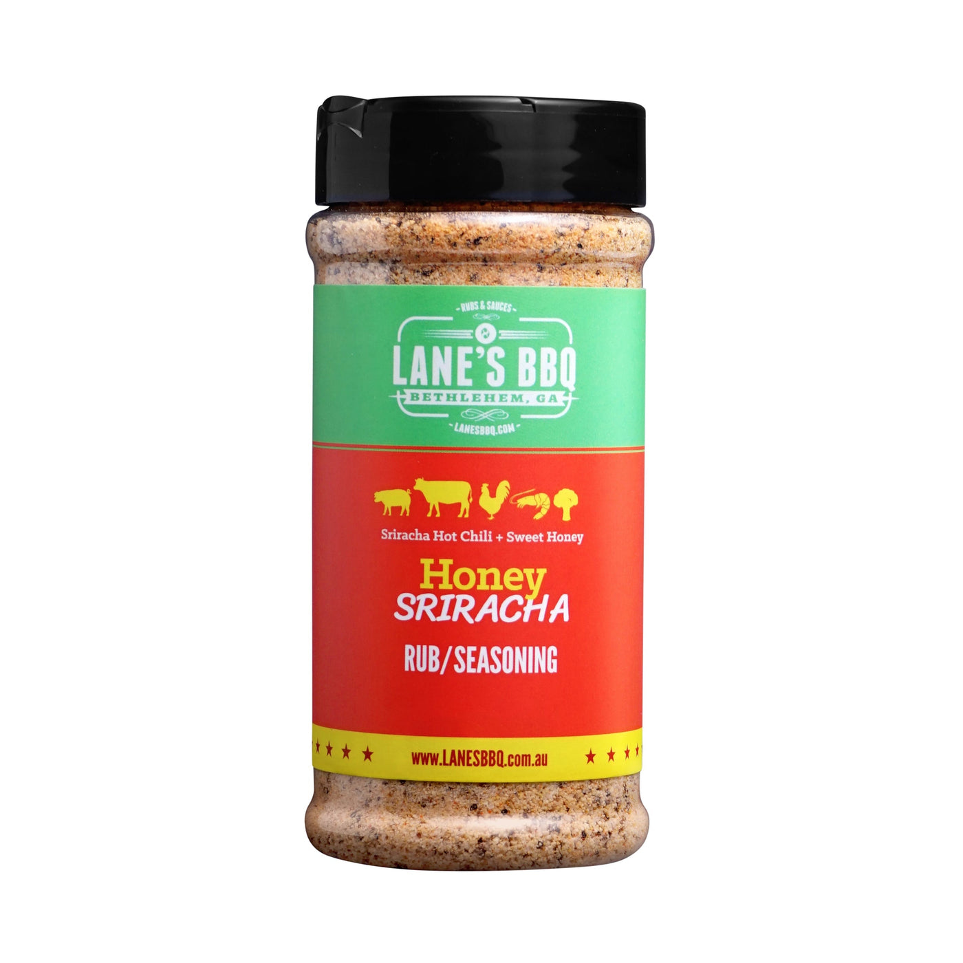 Lane's BBQ Honey Sriracha Rub 351g