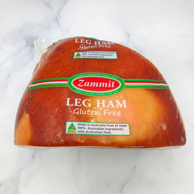 Zammit Smoked Half Ham Chump End | $17.99kg