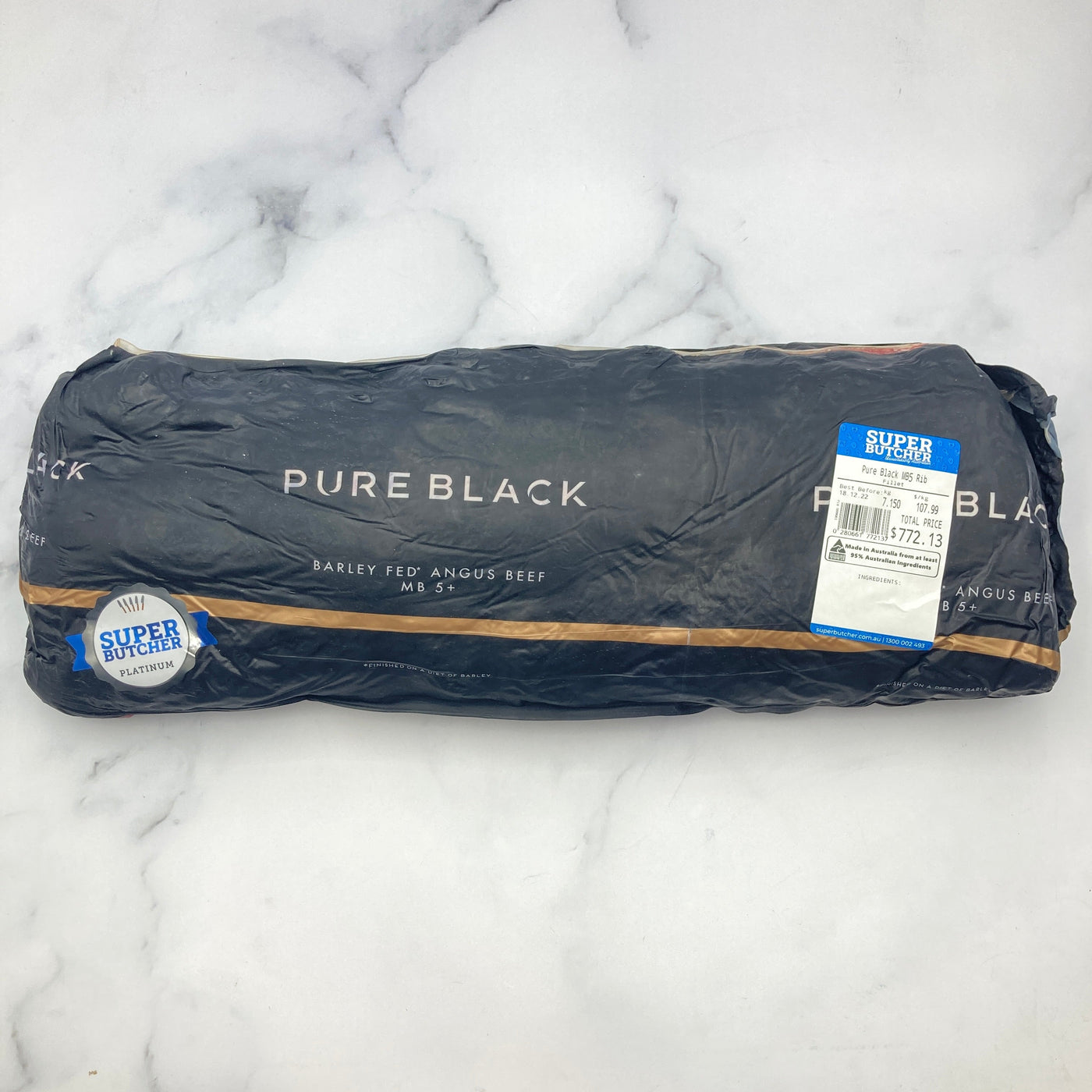 Pure Black MB5 Black Angus Rib Fillet | $99.99kg