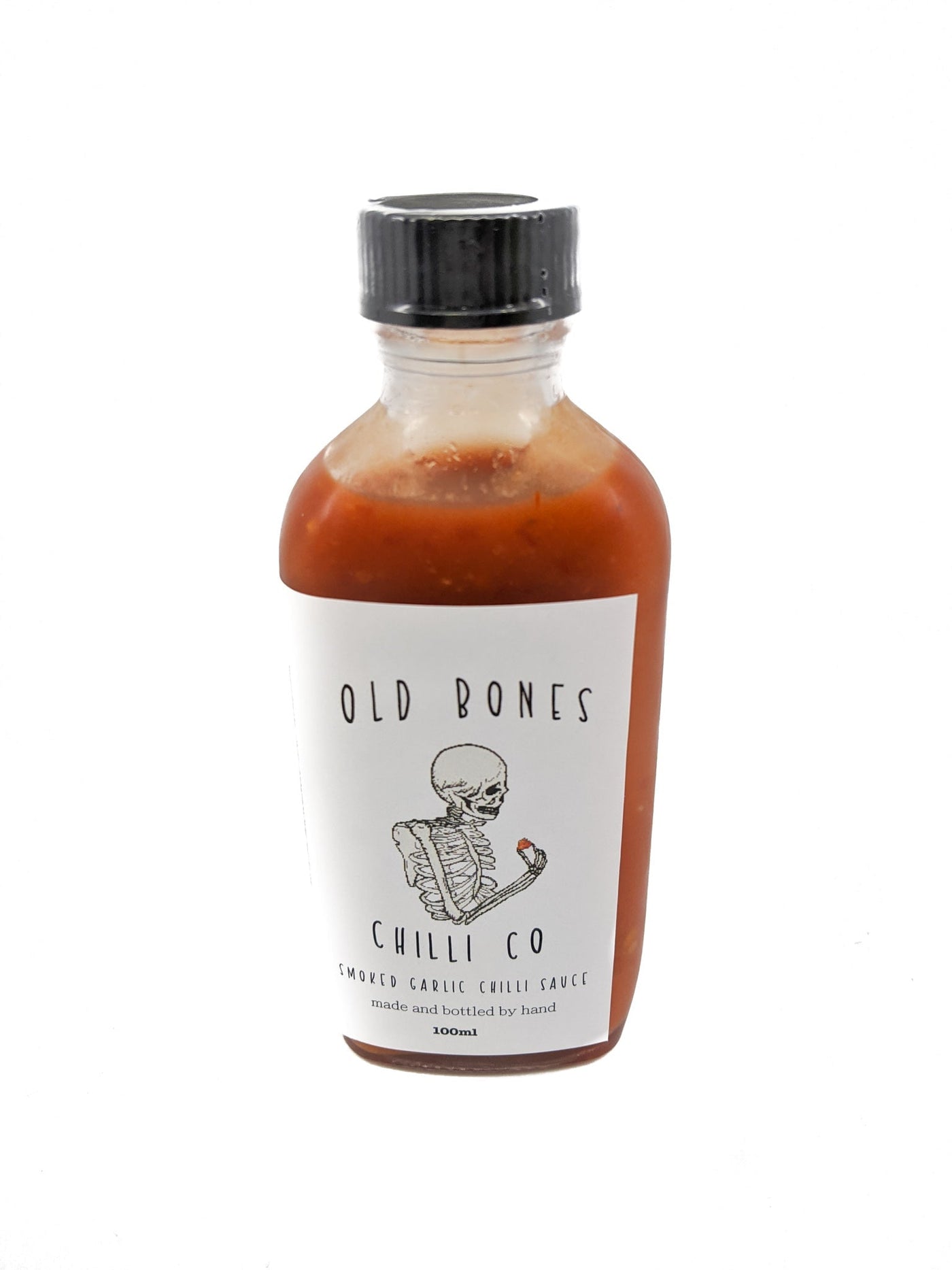 Old Bones Chilli Co Smoked Garlic Chilli Sauce Mild 100ml