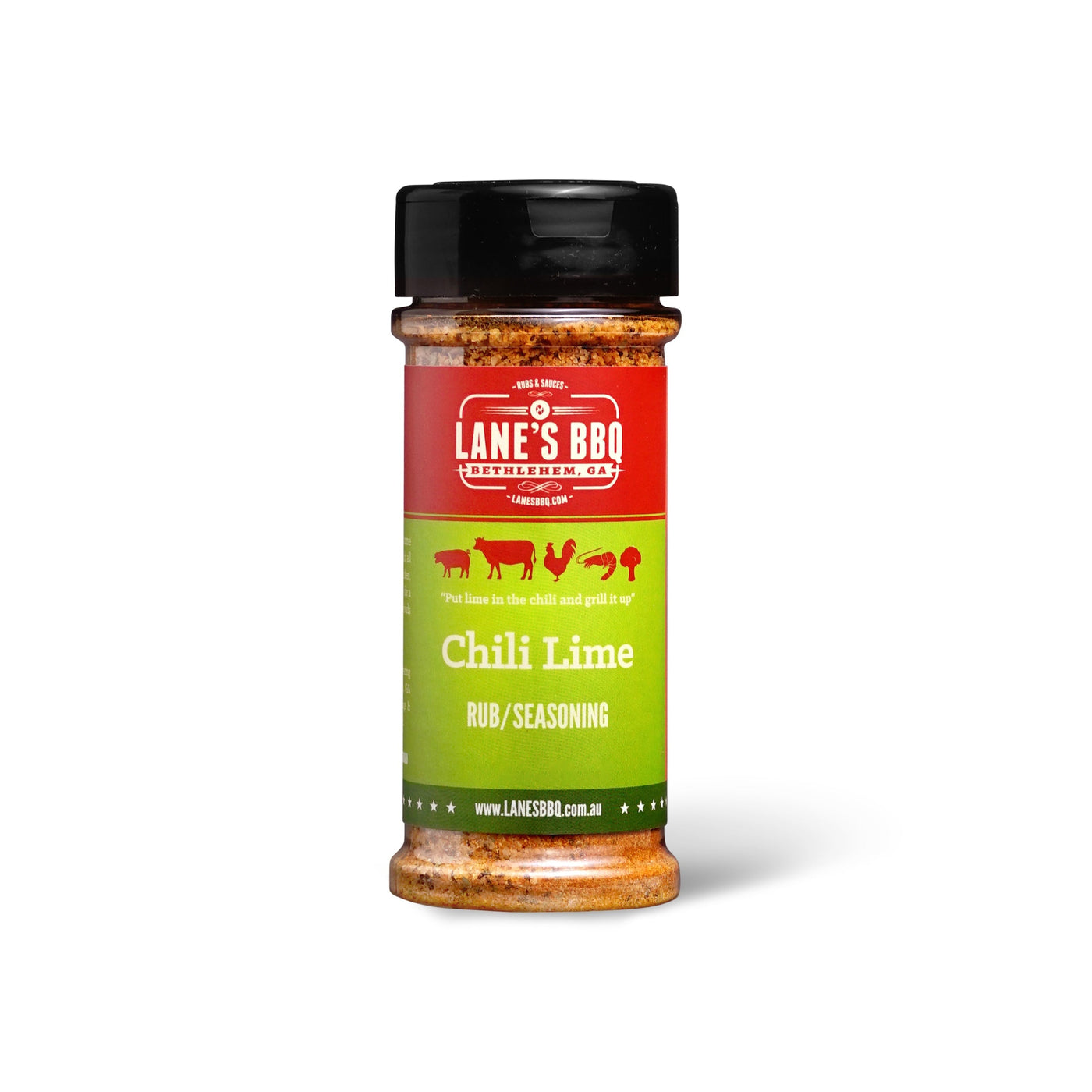 Lane's BBQ Chili Lime Rub 127g