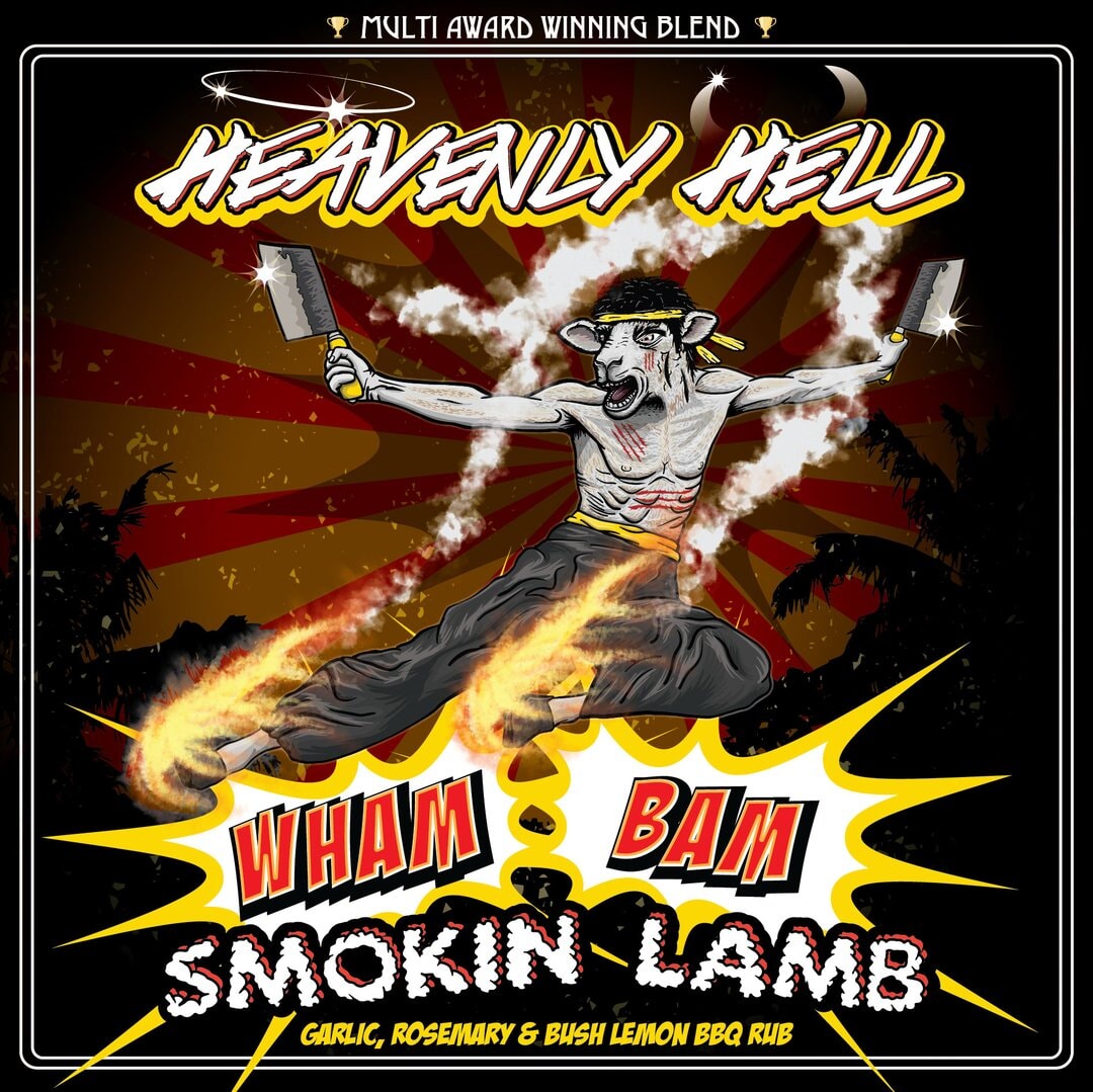 Heavenly Hell Wham Bam Smokin Lamb Rub 150g